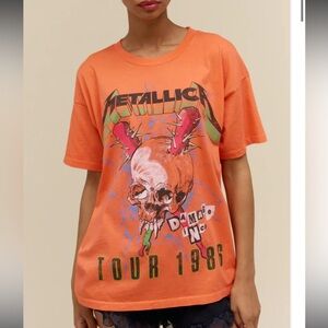 New daydreamer Metallica Damage Inc Tour 1986 Merch Tee size small